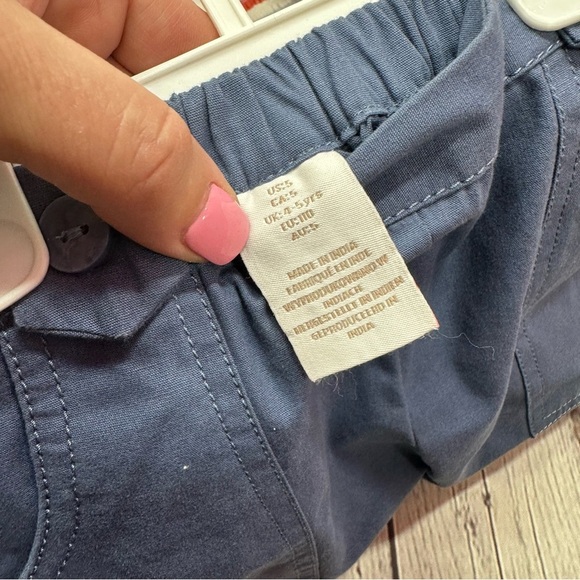 NWT tommy bahama Striped top and Navy Shorts Set with Headband sz 5 girls - Picture 9 of 12